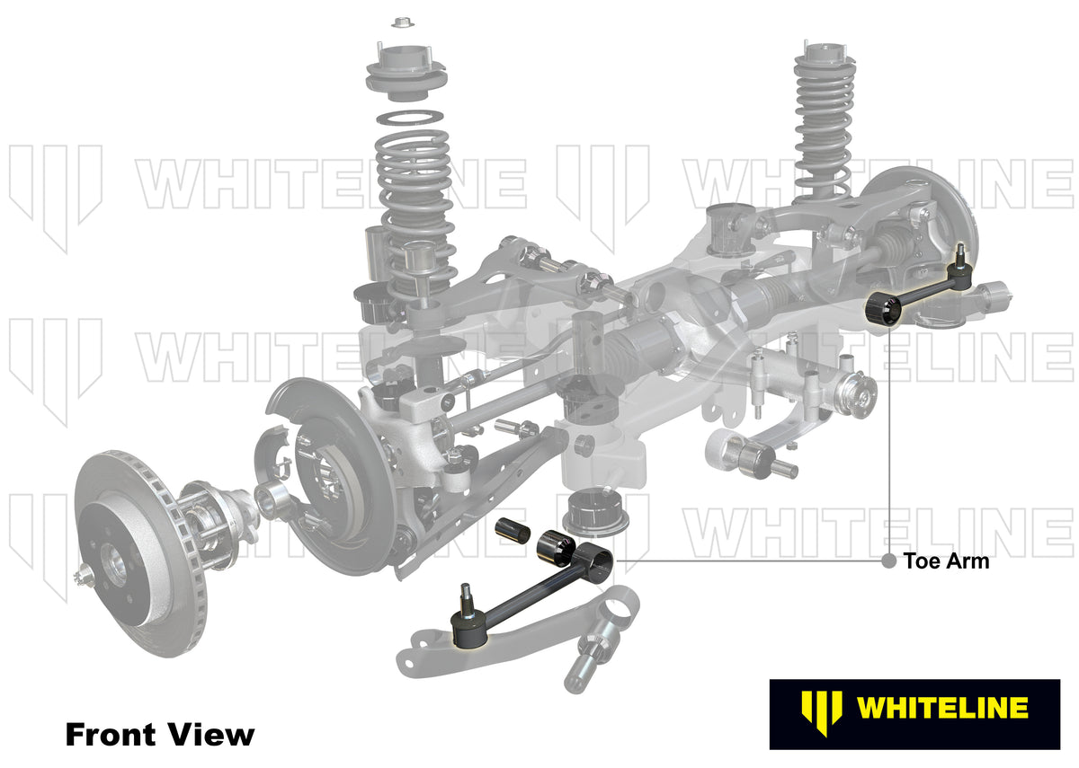 Whiteline Adjustable Rear Toe Arms to Suit Subaru BRZ, Forester, Impreza, Levorg, Liberty and Toyota 86
