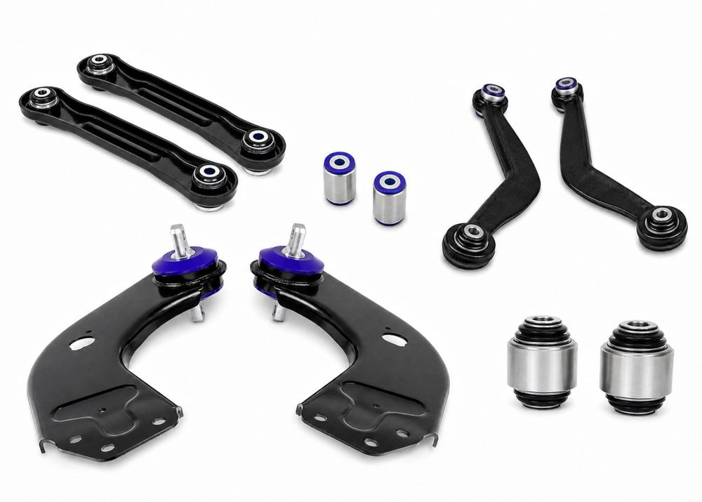 SuperPro Rear Control Arm Lower and Upper - Arm Kit to Suit Ford/FPV Falcon FG, FGX Sedan and Territory SX-SZ