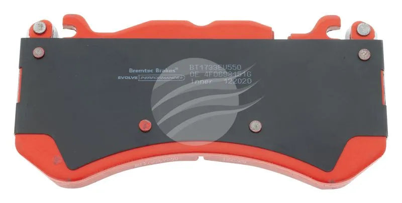 EVOLVE PERFORMANCE CERAMIC+ FRONT BRAKE PADS MERCEDES (W205) C63s AMG BREMBO