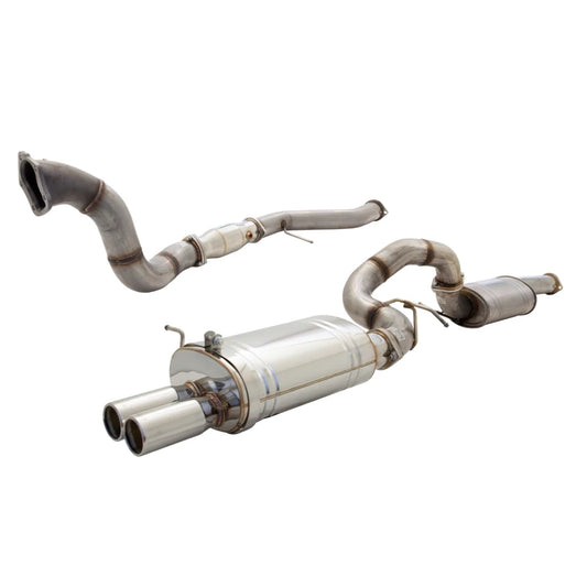 Xforce Full Exhaust for Falcon BA BF XR6 Turbo with 4" Cast Dump into 3.5" Cat and Cab Back Exhaust