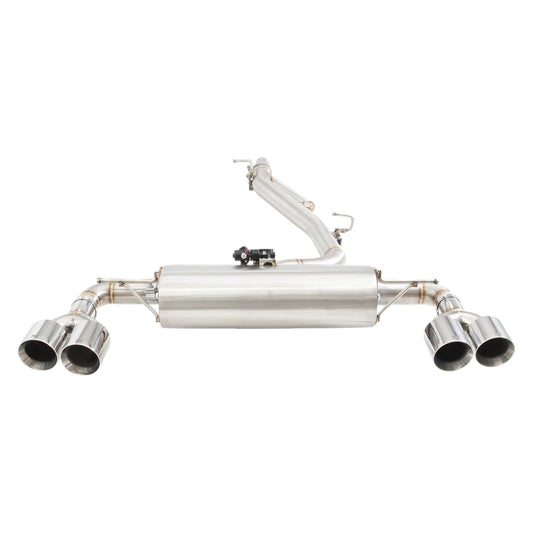 Xforce 3" VW GOLF R MK8 Varex Valved Cat Back Exhaust System 2022 On