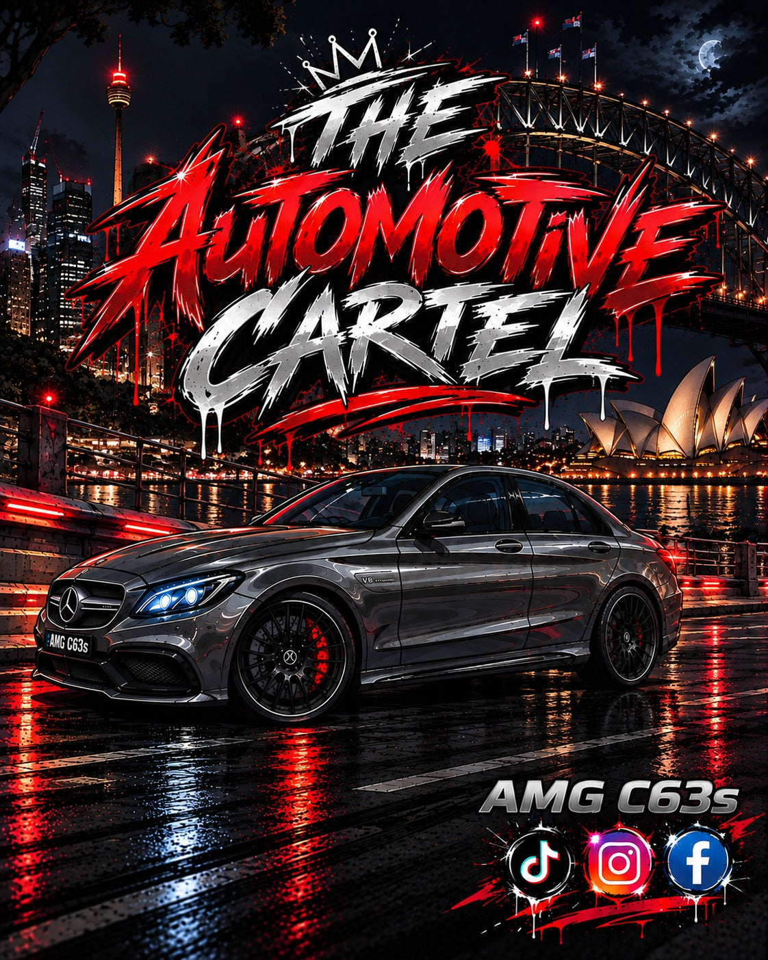 AMG C63s Sydney City Edition Tee