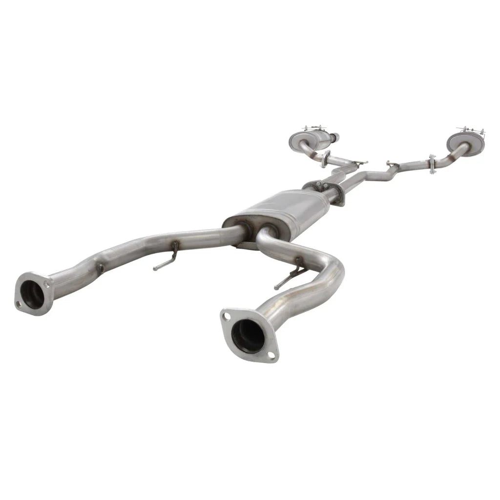 2.25 XForce Exhaust for Holden VE SV6 Ute With Twin 409 Stainless Cat Back With Mufflers