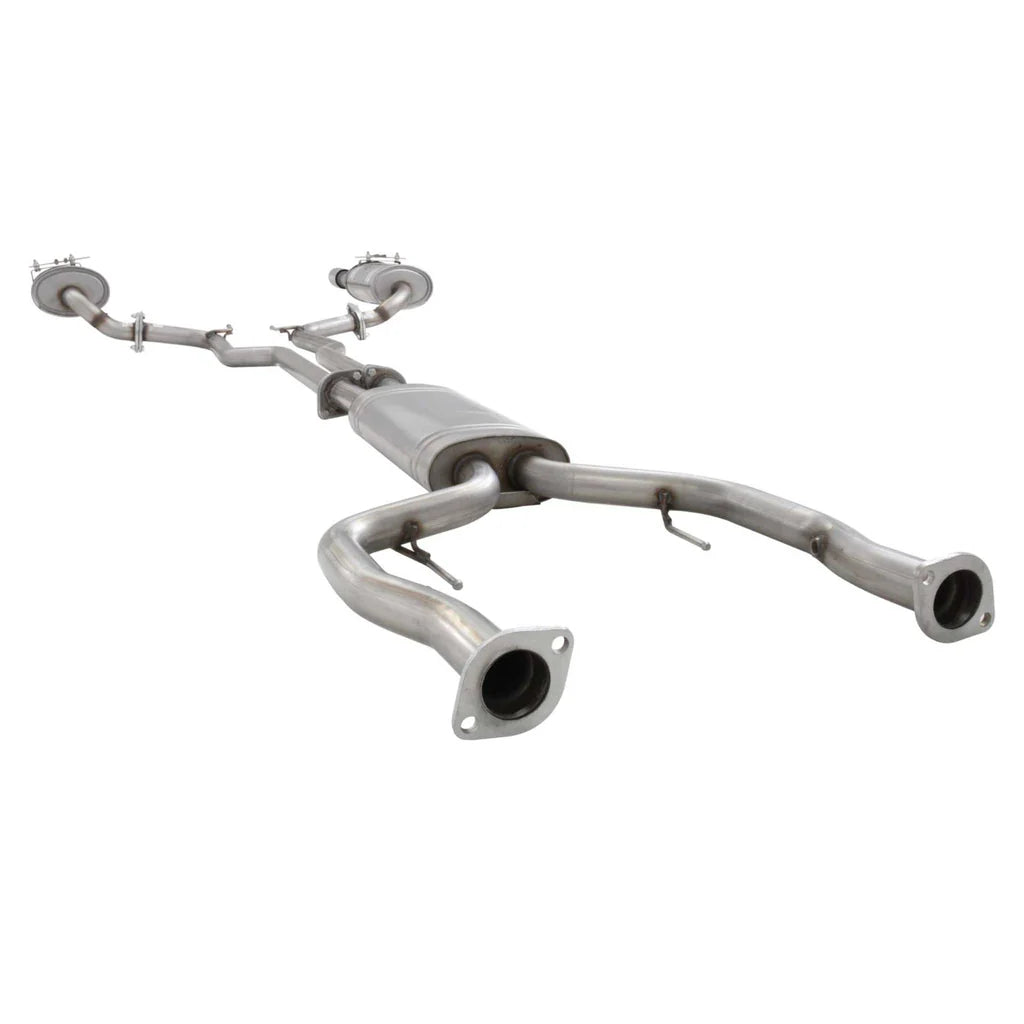 2.25 XForce Exhaust for Holden VE SV6 Ute With Twin 409 Stainless Cat Back With Mufflers