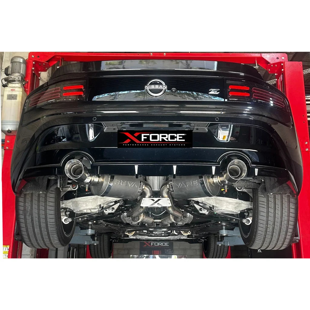 Xforce Catback Exhaust for Nissan Z with Adjustable Varex Valves